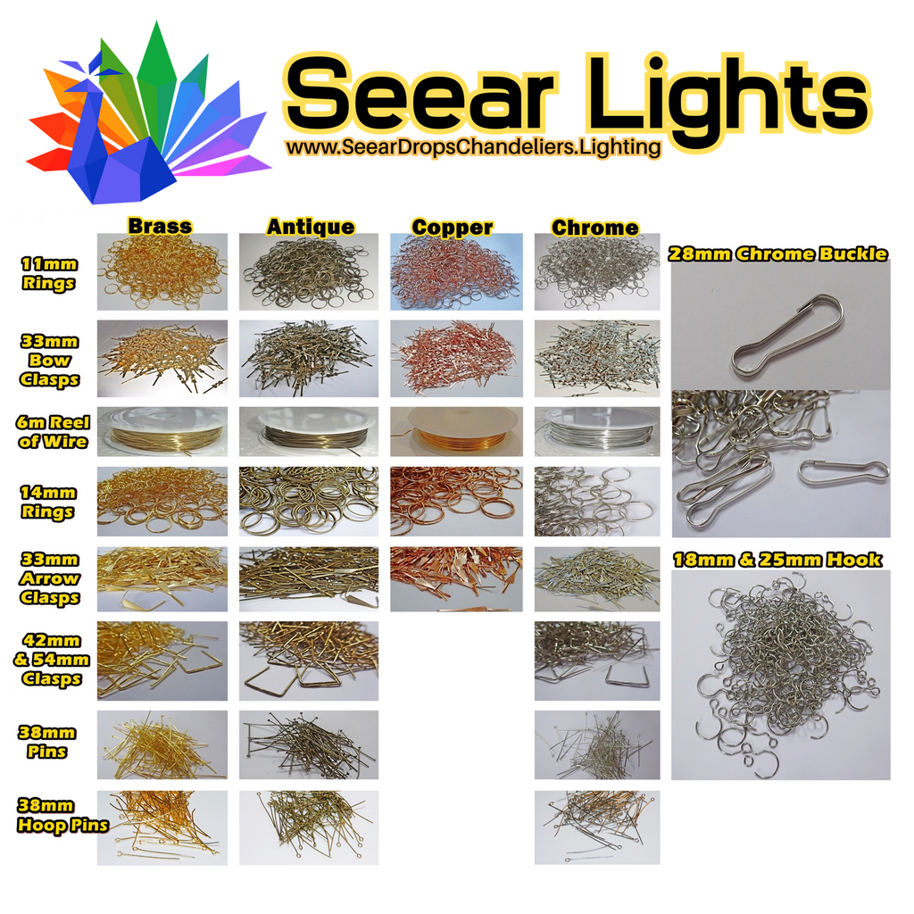 A Complete Guide to Chandelier Connectors for Crystals & Beads