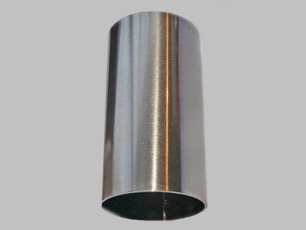 65 mm x 34 mm Antique Chrome Chandelier Candle Drips Silver Metal Light Bulb Cover Sleeve Tubes 3