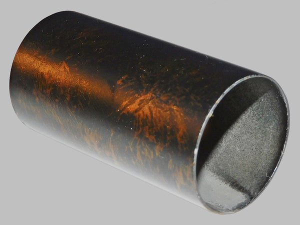 65 mm x 34 mm Black Gold Chandelier Candle Drips Tubes Metal Light Bulb Cover Sleeve 2