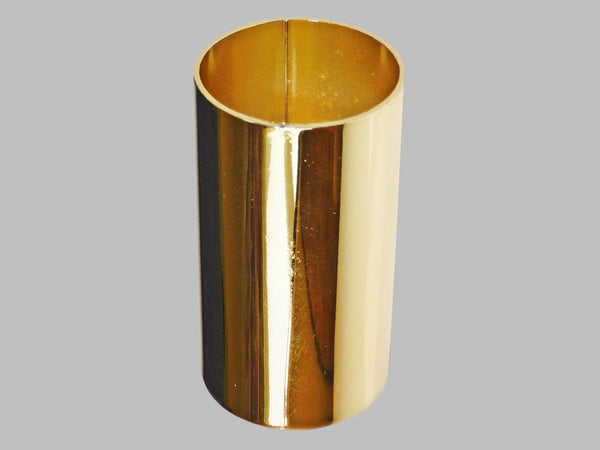 65 mm x 34 mm Brass Gold Chandelier Candle Drips Metal Light Pendant Bulb Cover Antique Style Sleeve Tubes 2
