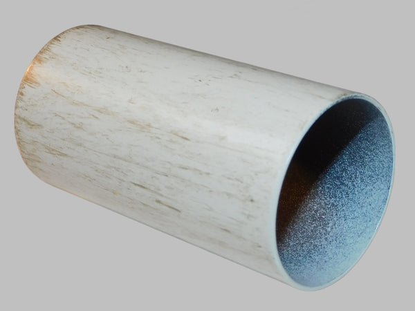 65 mm x 34 mm Brushed Ivory & Gold Chandelier Candle Drips Metal Bulb Cover Sleeve Tubes 3