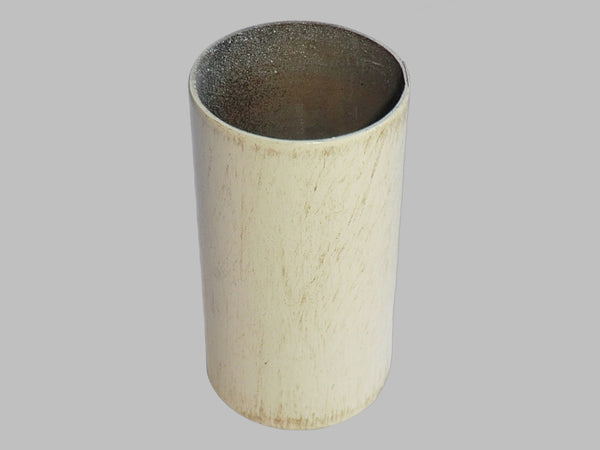 65 mm x 34 mm Brushed Ivory & Gold Chandelier Candle Drips Metal Bulb Cover Sleeve Tubes 5