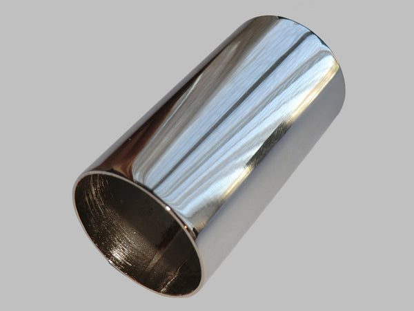 65 mm x 34 mm Chrome Chandelier Candle Drips Silver Metal Bulb Cover Sleeve Tubes 2