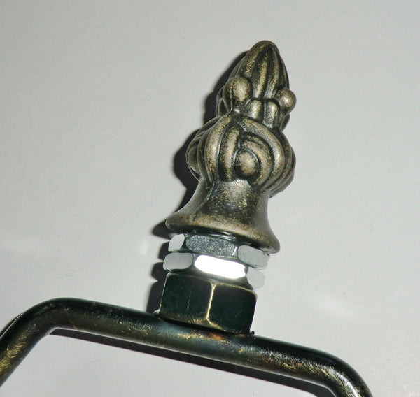 5.5 inch Harp Shade Carrier Gimble Holder For Tiffany Lamp Base Light Shade Antique Style 3