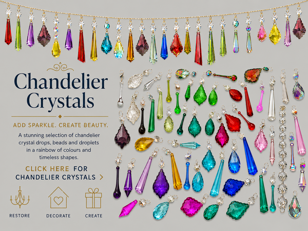The UK's Home for Chandelier Cut Glass Crystals - 100's to Choose From