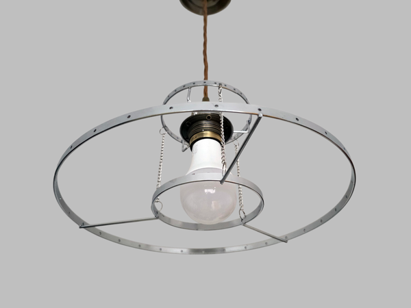 Chrome 2-Tier Crown Chandelier Pendant Frame Make Your Own Unique Light 11" Di 14