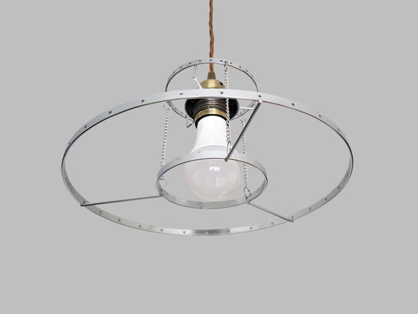 Chrome 2-Tier Crown Chandelier Pendant Frame Make Your Own Unique Light 11" Di 12