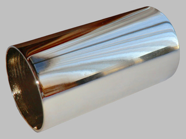 65 mm x 34 mm Chrome Chandelier Candle Drips Silver Metal Bulb Cover Sleeve Tubes 3