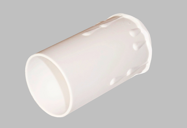 70 mm x 41 mm Chandelier Candle Drips White Plastic Light Pendant Bulb Cover Antique Style Sleeve Tubes