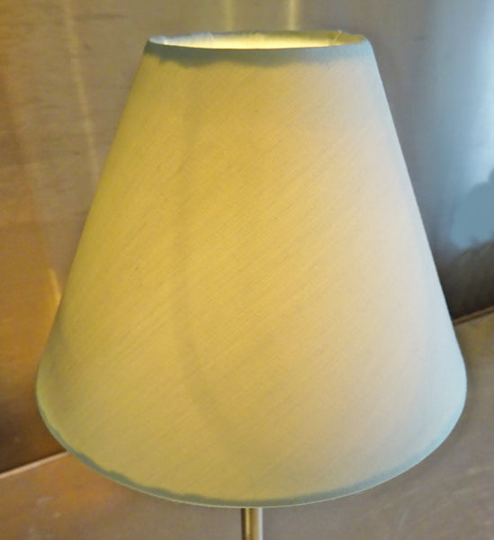Duck Egg Blue Clip On Candle Lampshade 5 Inch Diameter Chandelier Shade Retro 3