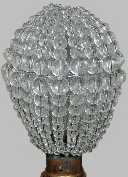 Chandelier Bead Light bulb GLS Clear Glass Cover Sleeve Lampshade Alternative 7
