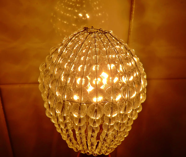 Chandelier Bead Light bulb GLS Clear Glass Cover Sleeve Lampshade Alternative 9