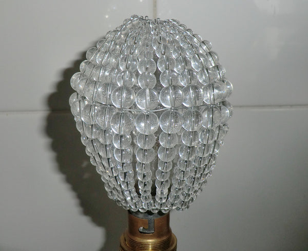 Chandelier Bead Light bulb GLS Clear Glass Cover Sleeve Lampshade Alternative 10