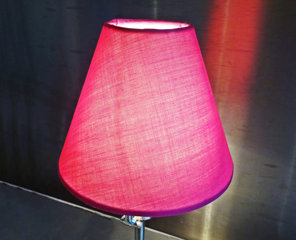 Hot Pink Chic Clip On Candle Lampshade 5 Inch Diameter Shade for Pendant Chandelier 3