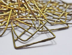 100 x 54 mm 2" Antique Brass Bronze Chandelier Clasps Links for XL Glass Droplets Crystals Beads