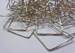 100 x 54 mm 2 inch Chrome Silver Chandelier Clasps Links for XL Glass Droplets Crystals Beads