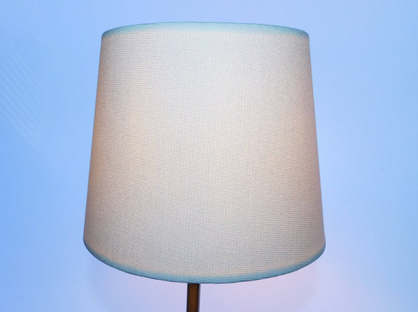 Off White Hessian Linen Clip On Candle Drum Lampshade 6" Chandelier Pendant Shade 5