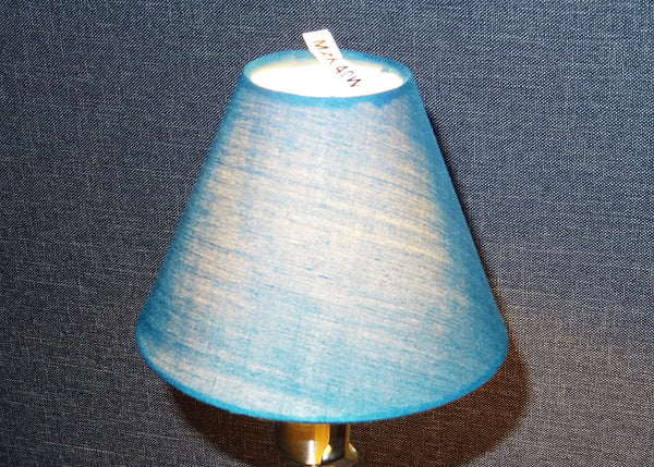Antique Teal Blue Clip On Candle Lampshade 5.5" Chandelier Pendant Light Shade Classic 7