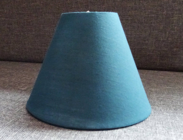 Antique Teal Blue Clip On Candle Lampshade 5.5" Chandelier Pendant Light Shade Classic 5