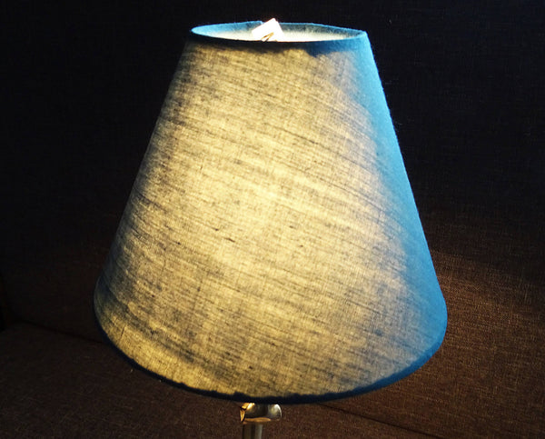 Antique Teal Blue Clip On Candle Lampshade 5.5" Chandelier Pendant Light Shade Classic 6