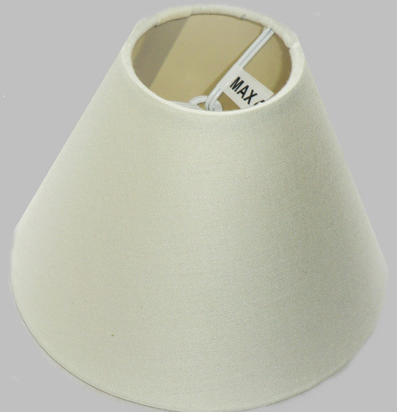 Cream Clip On Candle Lampshade 5.5" Chandelier Pendant Light Shade Retro Chic 2
