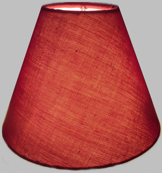 Burgundy Wine Red Clip On Candle Lampshade 5.5" Chandelier Pendant Light Shade 1
